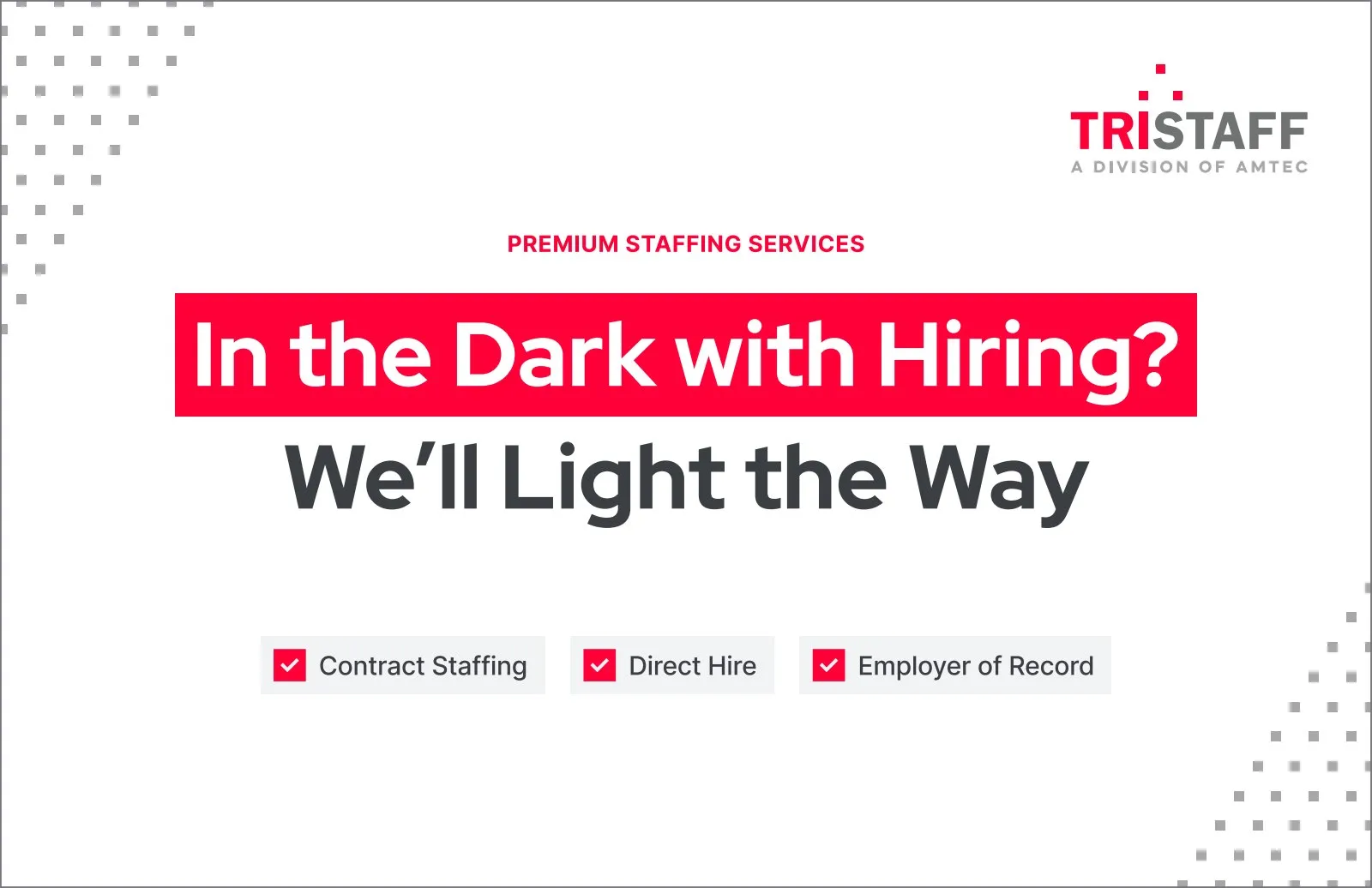 TriStaff flyer, 2024