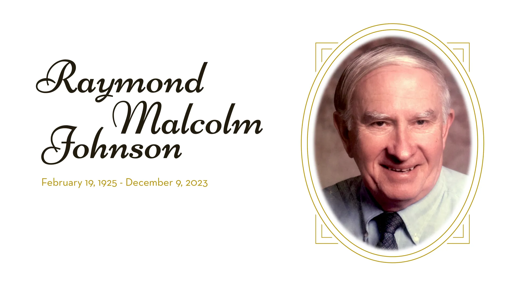 Ray Johnson Memorial
